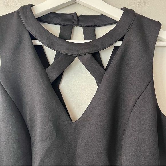 NWT Guess Black Sheath Tank Cocktail Dress 8 - Picture 9 of 9